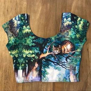 Black Milk Cheshire Cat top (Discontinued)